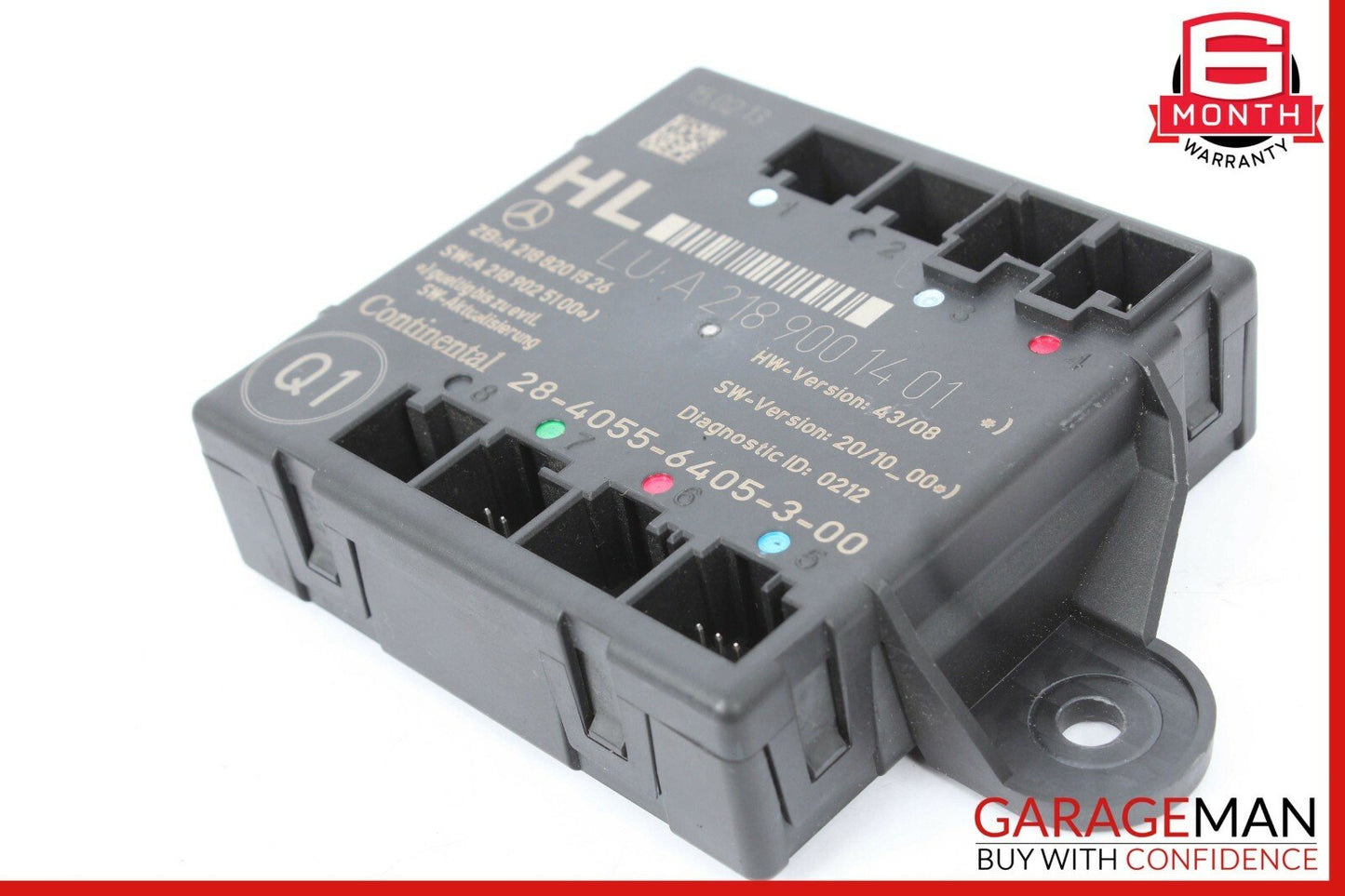 08-15 Mercedes W204 C250 C350 Rear Left Driver Side Door Control Module OEM