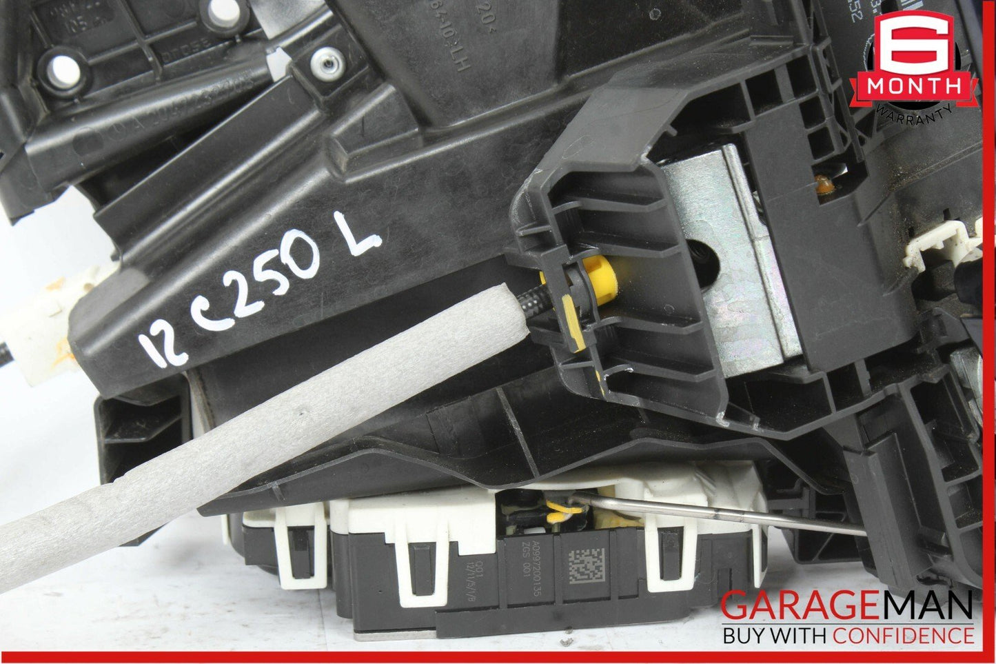 12-14 Mercedes W204 C250 Keyless Go Front Left Door Lock Actuator w/ Handle