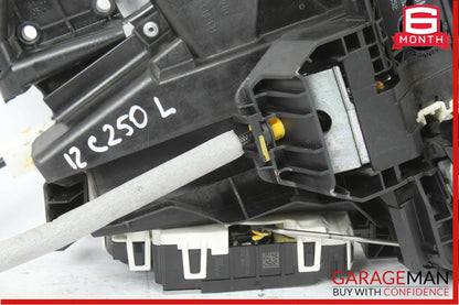 12-14 Mercedes W204 C250 Keyless Go Front Left Door Lock Actuator w/ Handle