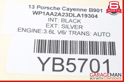 11-17 Porsche Cayenne 958 Rear Right / Left Side Door Control Module Unit OEM