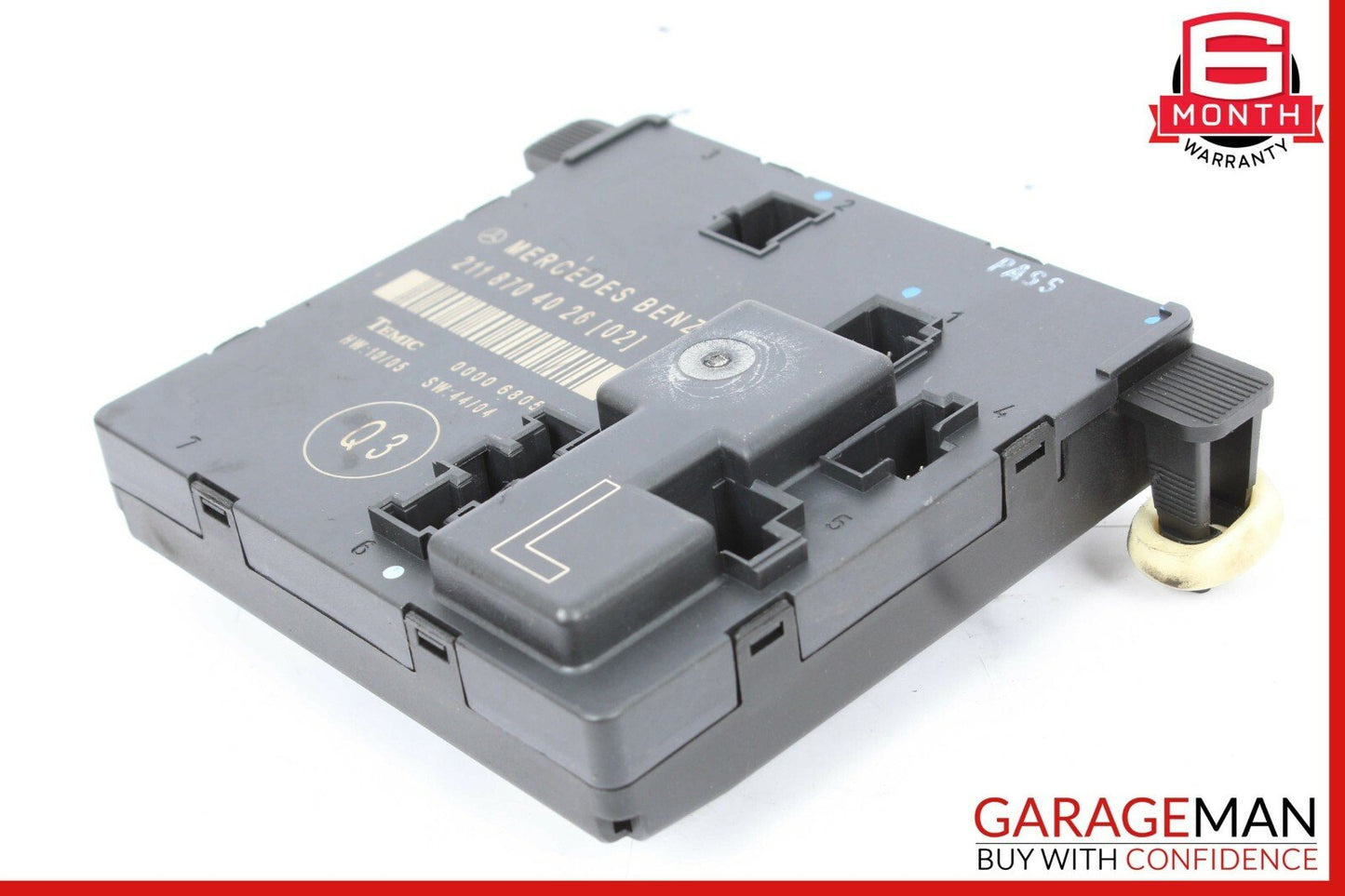 03-09 Mercedes W211 E350 E63 AMG Rear Left Side Door Controller Module Unit
