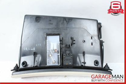 03-06 Mercedes W220 S350 S55 AMG Dash Glove Box Storage Tray Compartment Pebble