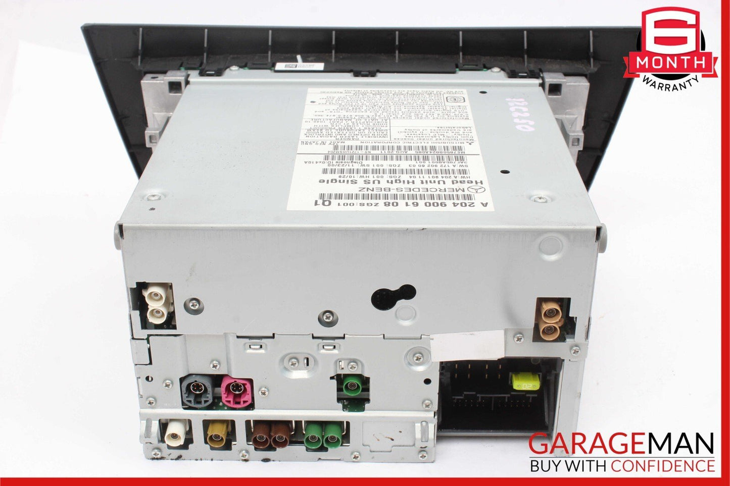 12-14 Mercedes W204 C250 C350 Navigation Command Head Unit DVD CD Audio OEM