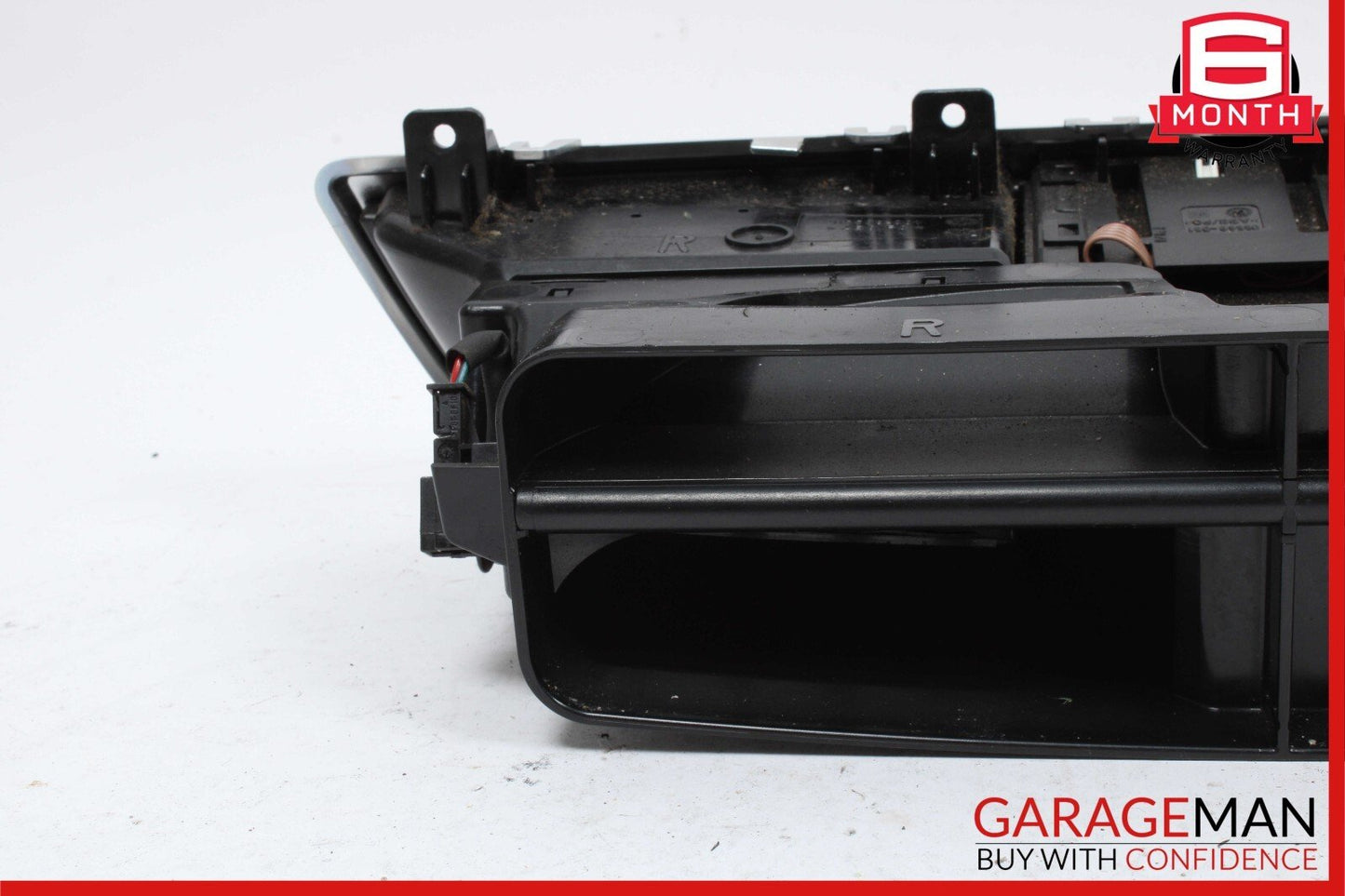 07-13 Mercedes W221 S500 S450 Front Center Dash AC A/C Air Vent Trim Clock Assy