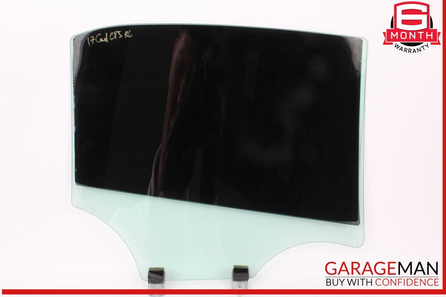 14-19 Cadillac CTS V-Sport Rear Left Driver Side Door Window Glass OEM