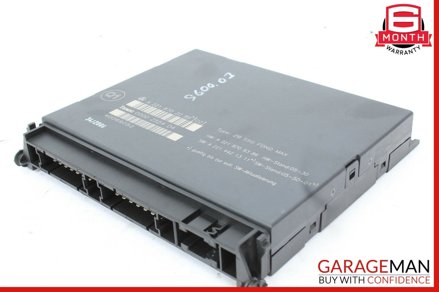 07-09 Mercedes W221 S450 S550 S600 Individual Rear Seats Control Unit Module OEM