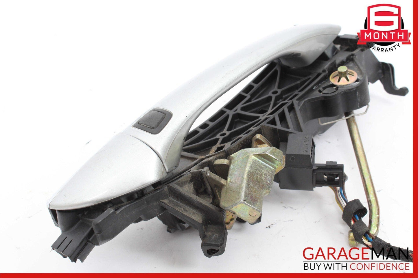 03-06 Mercedes W220 S55 AMG Rear Right Keyless Go Exterior Door Handle Silver