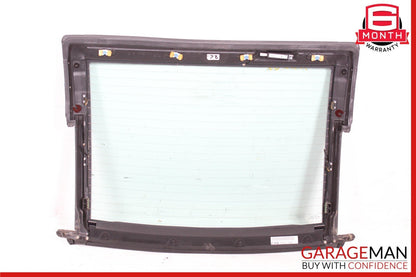 03-12 Mercedes R230 SL500 SL55 AMG Rear Back Windshield Glass Clear OEM