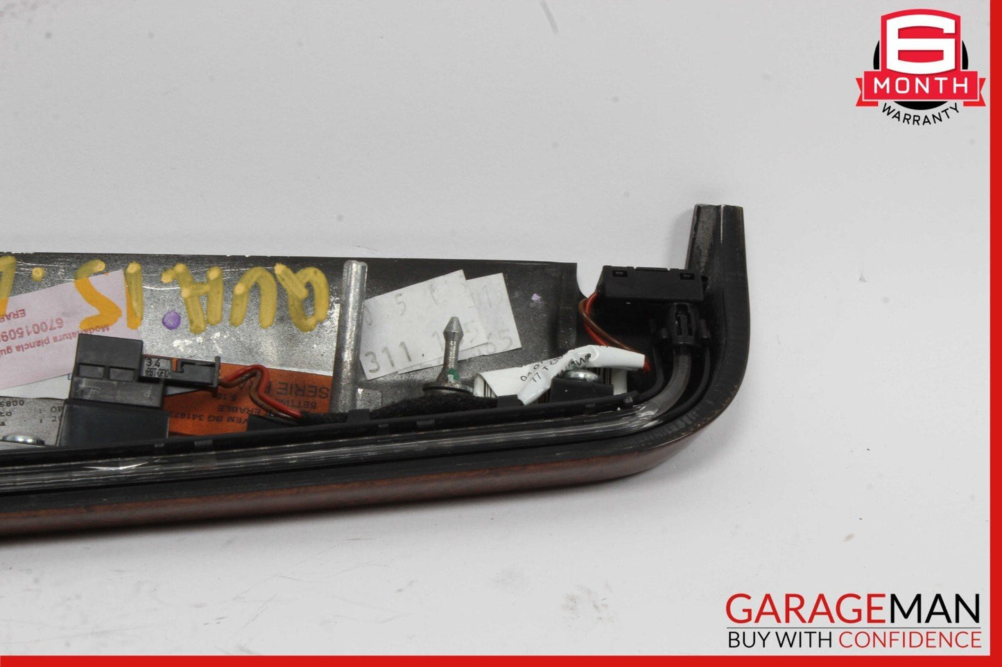 13-16 Maserati Quattroporte Front Left Dashboard Dash Cover Trim Panel Wood OEM