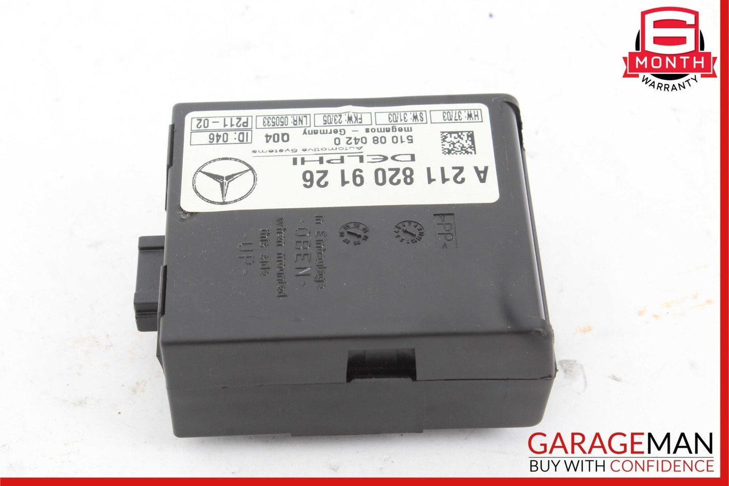 00-08 Mercedes R171 SLK350 S430 Anti Theft Control Alarm Module 2118209126 OEM