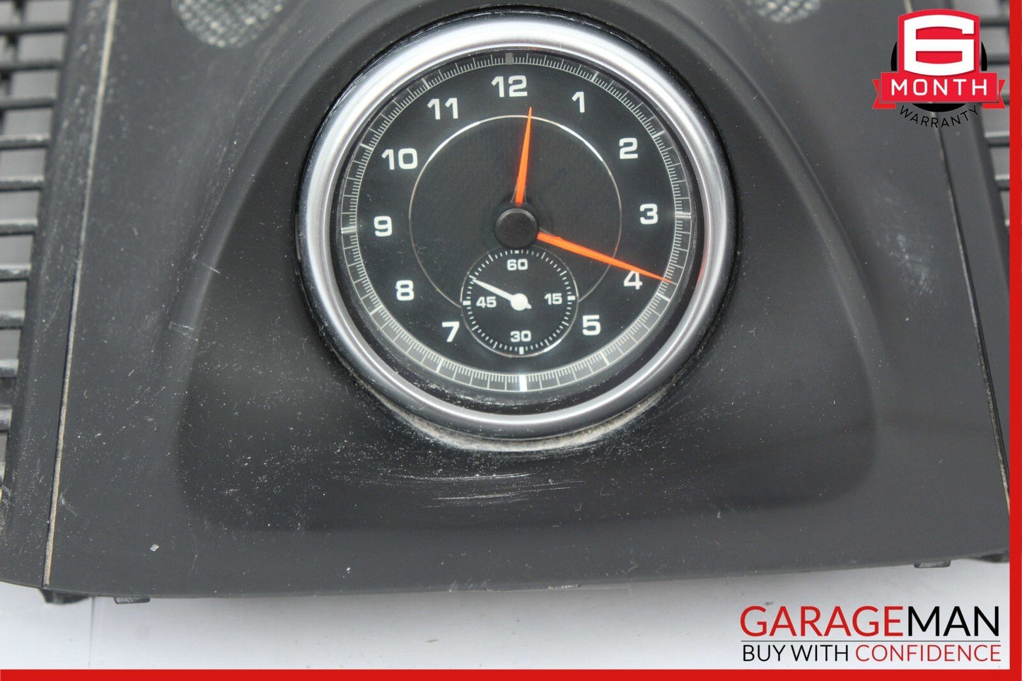 15-23 Porsche Macan 95B Instrument Panel Center Dash Clock Trim Cover Black OEM