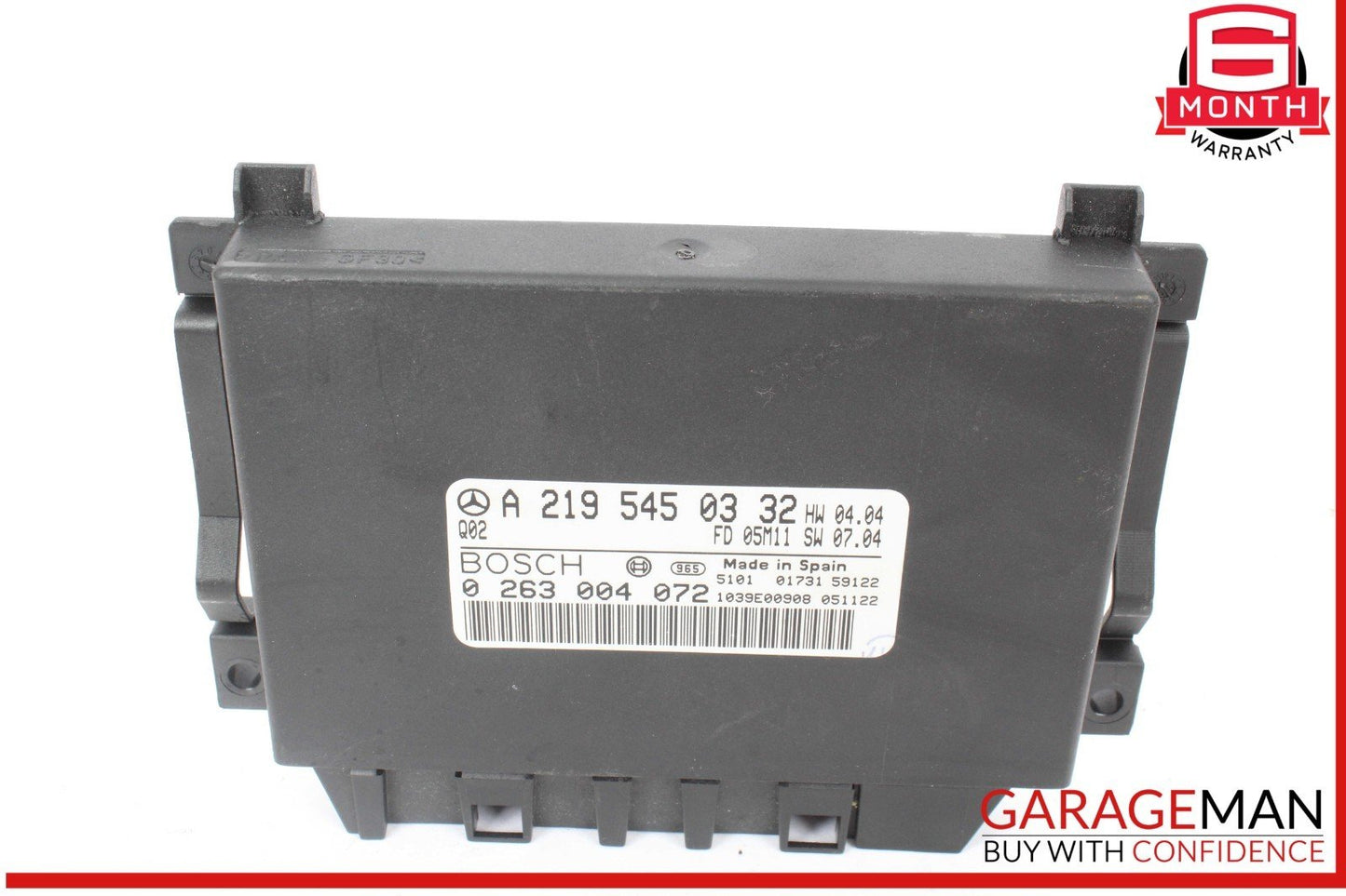 03-11 Mercedes W219 CLS500 Park Parktronic Sensor Control Module PDC OEM