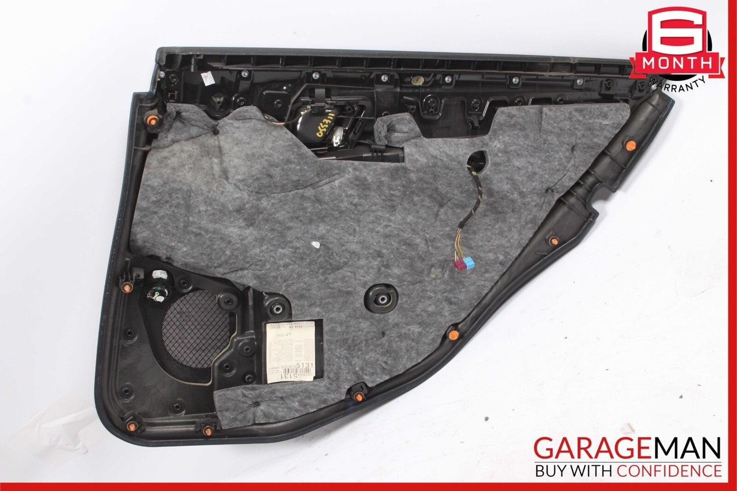 10-13 Mercedes W212 E550 Rear Left Side Interior Door Panel Assembly Beige