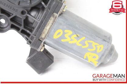 03-12 Mercedes R230 SL500 SL550 Rear Right Side Window Regulator Motor OEM
