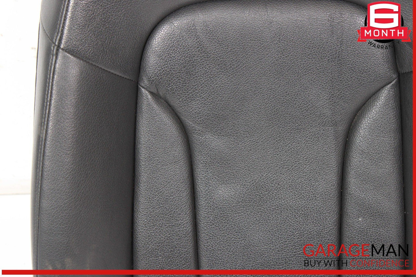 09-17 Audi Q5 Front Left Side Upper Seat Cushion Black OEM