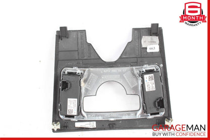 10-13 Mercedes W212 E350 E250 Center Console Switch Trim Cover Bezel Black