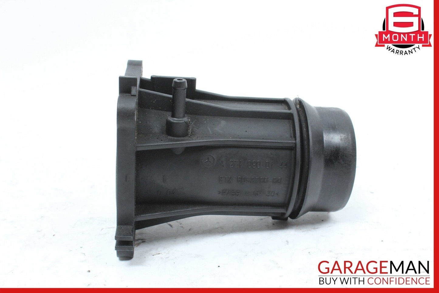 12-14 Mercedes W204 C250 1.8L Air Intake Pipe Hose w/ Pressure Sensor Assembly