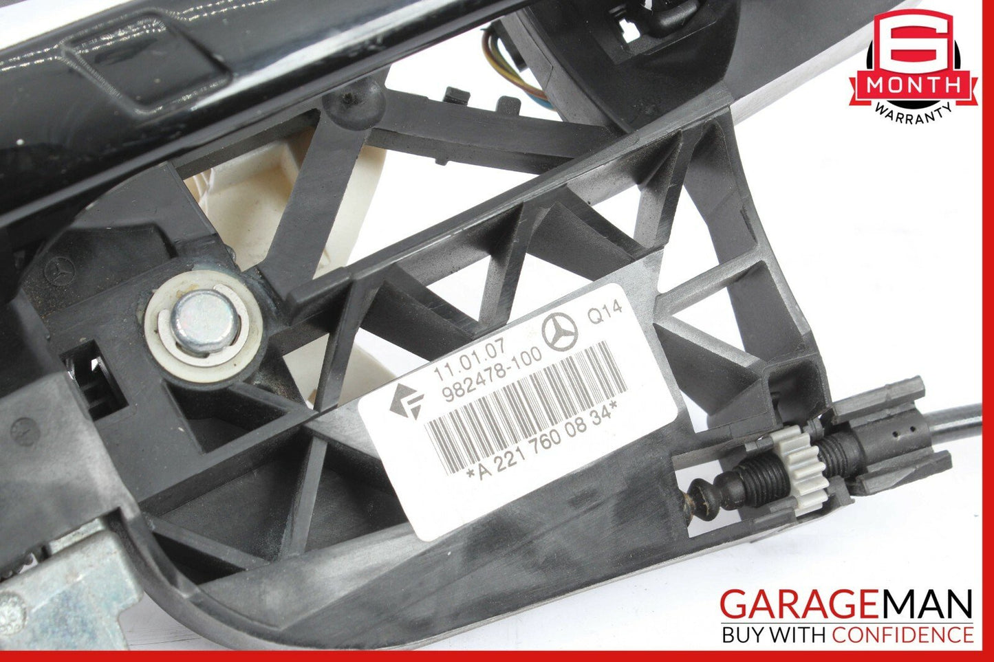 07-13 Mercedes W221 S550 S63 AMG Rear Right Side Keyless Go Exterior Door Handle