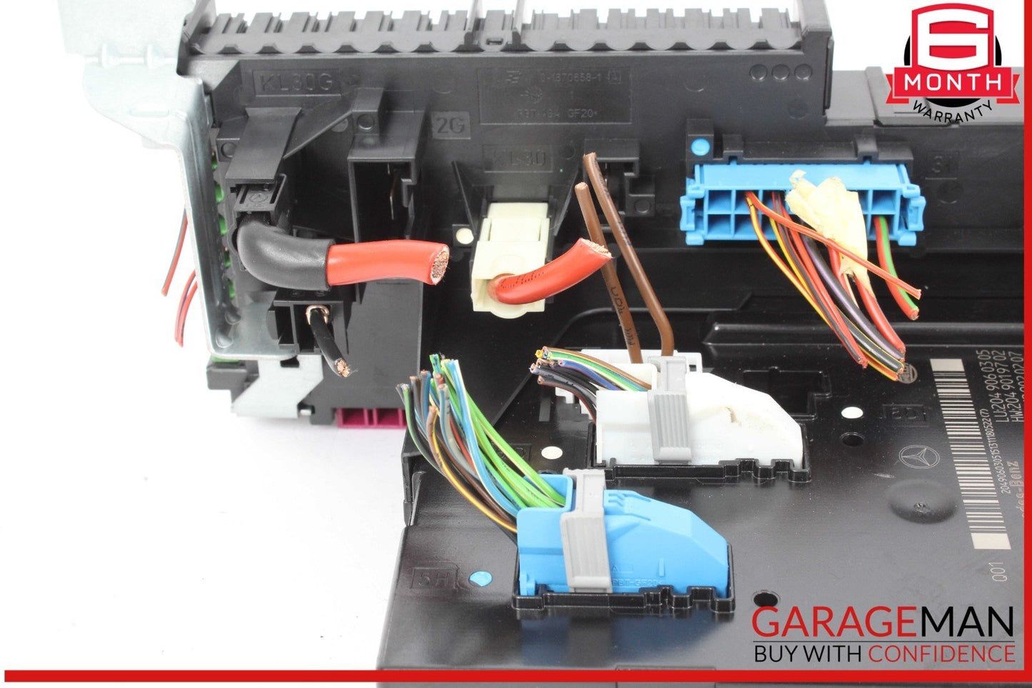 12-14 Mercedes W204 C250 C350 Rear SAM Module Relay Fuse Box Assembly OEM
