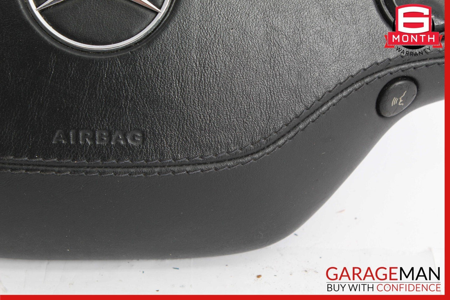 07-10 Mercedes W216 CL550 S450 S550 Steering Wheel Airbag Air Bag Black OEM