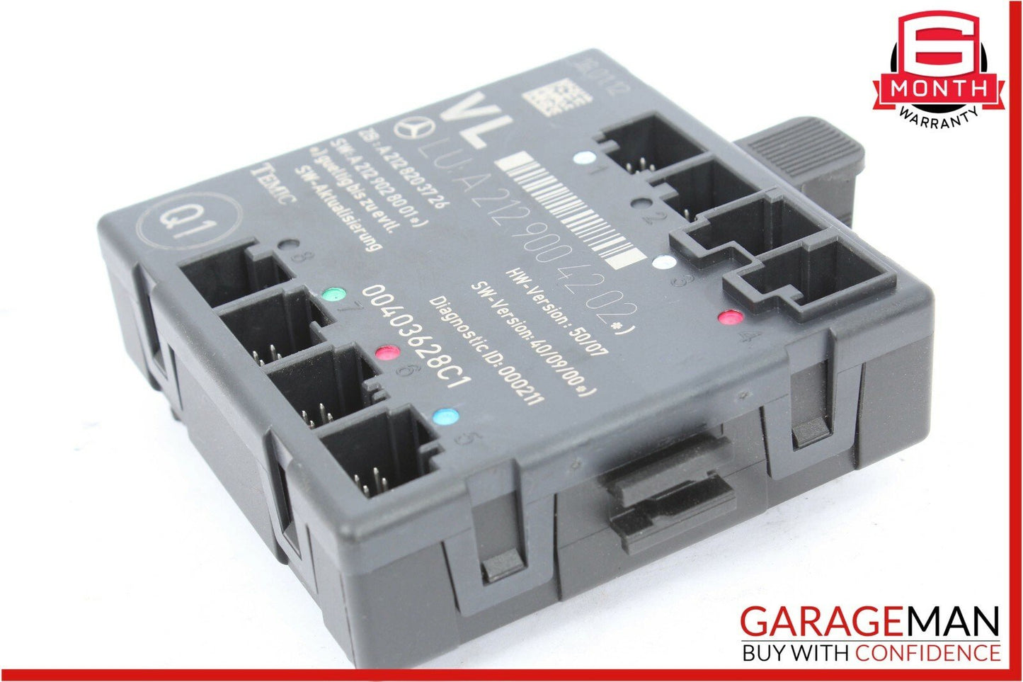 08-14 Mercedes W204 C250 C300 Front Left Driver Side Door Control Module OEM