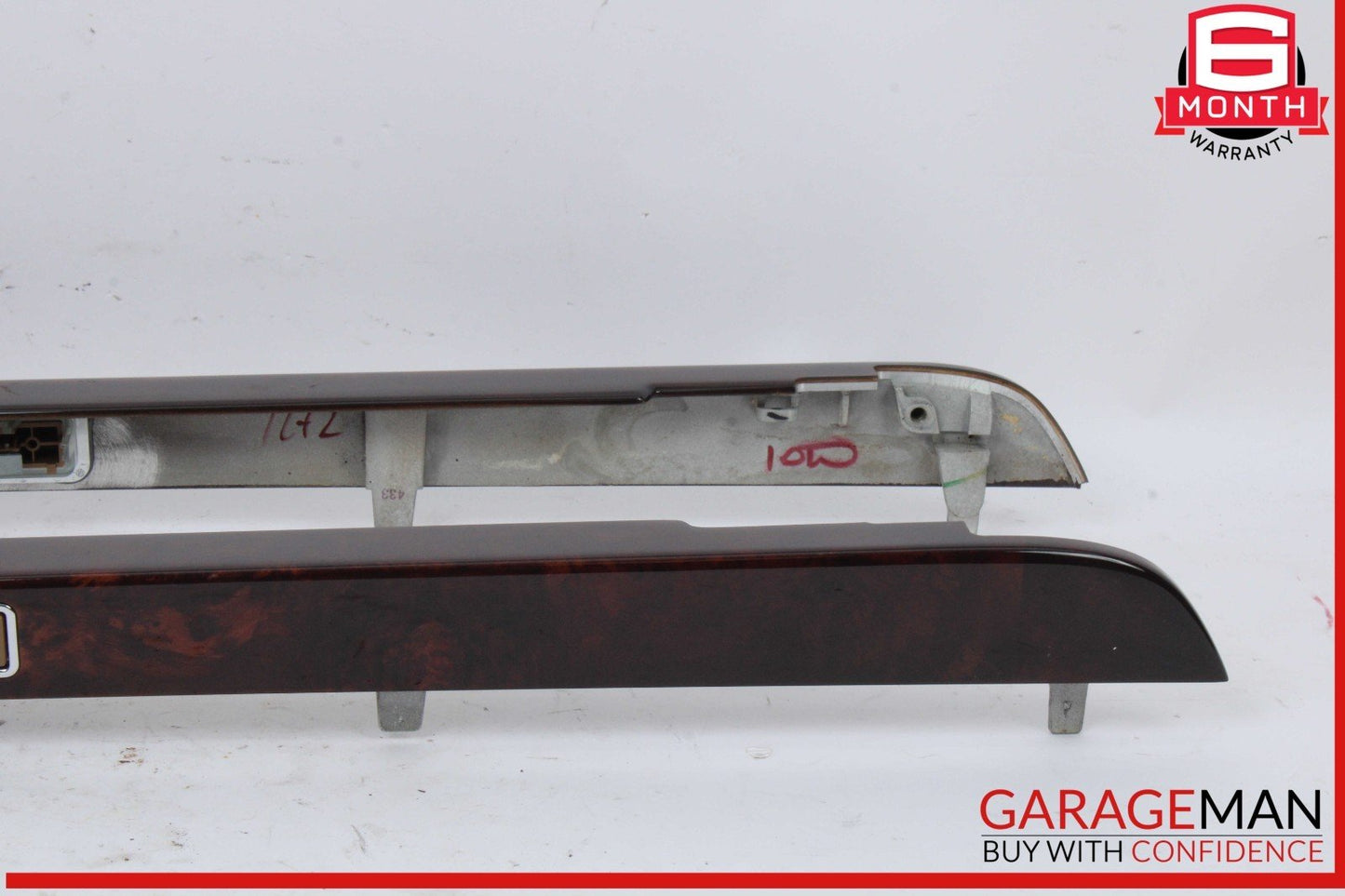 07-09 Mercedes W221 S550 CL600 Center Console Trim Bezel Wood 2216800234 OEM