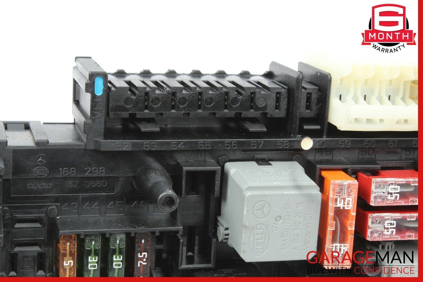 10-11 Mercedes W212 E500 E550 Rear SAM Module Fuse Box Relay 2129003702 OEM