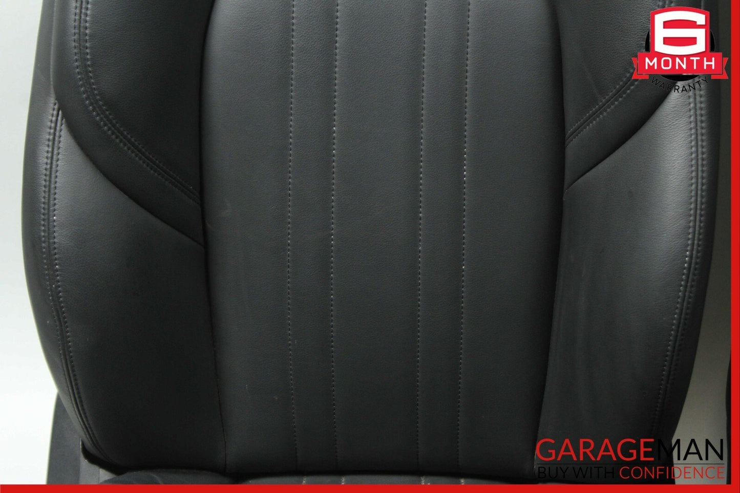 14-17 Maserati Ghibli Front Left & Right Complete Seat Cushion Assembly Black