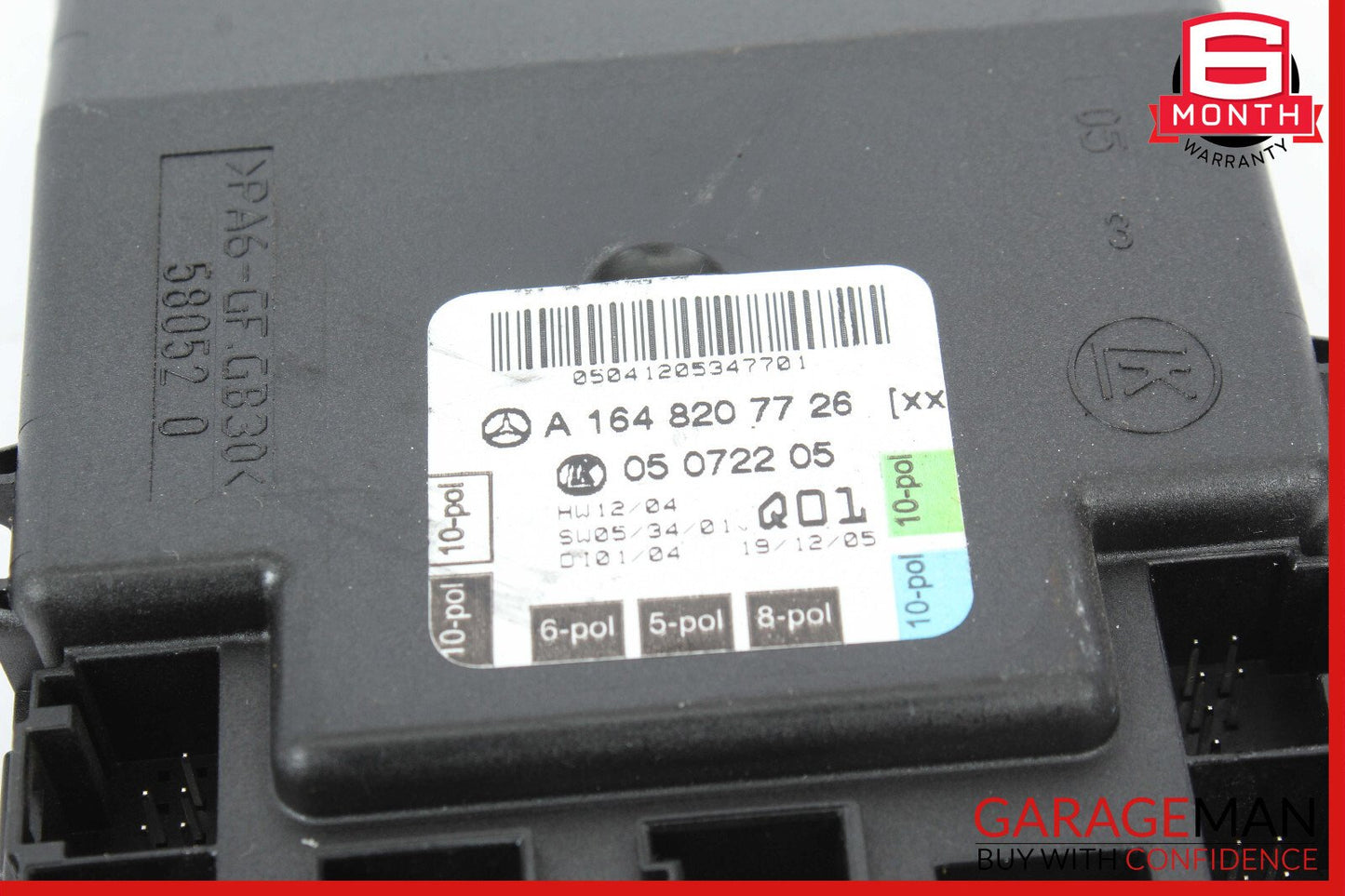 06-13 Mercedes W164 ML350 GL450 R350 Front Left Side Door Control Module OEM