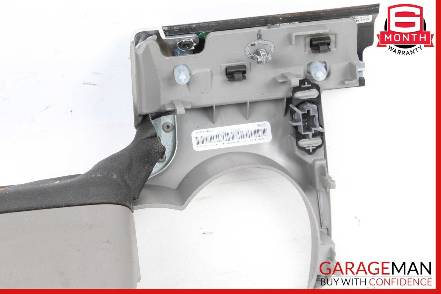 11-18 Porsche Cayenne S 958 Steering Column Dash Trim Cover Panel Gray OEM