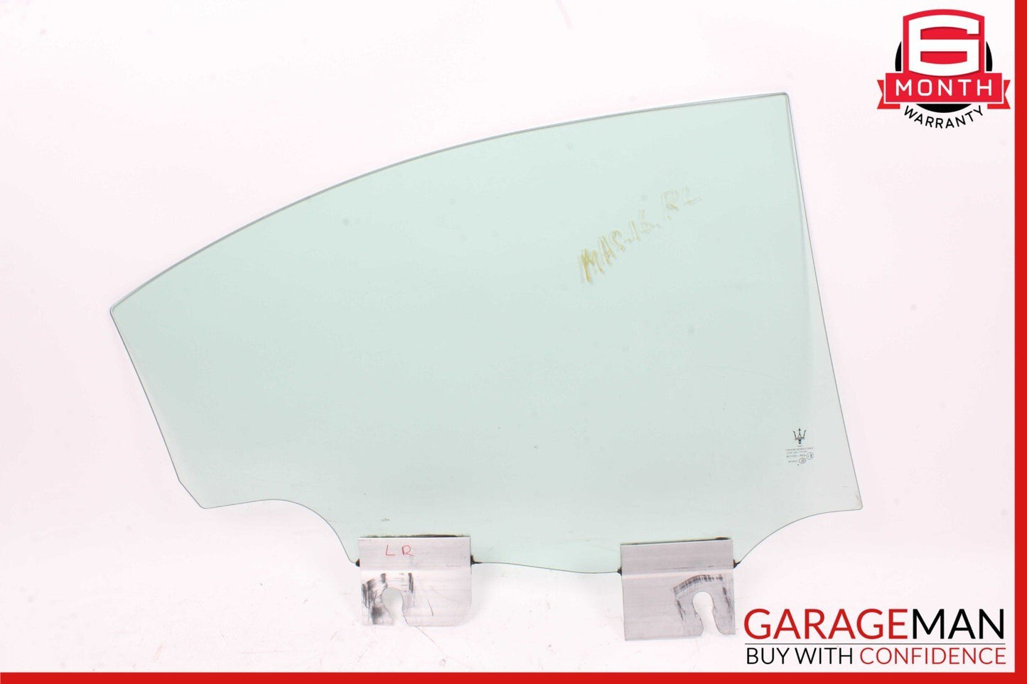 14-22 Maserati Ghibli M157 S Rear Left Driver Side Door Window Glass OEM