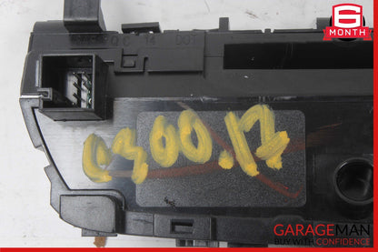 15-18 Mercedes W205 C300 C400 Center Dashboard Hazard Control Switch w/ Clock