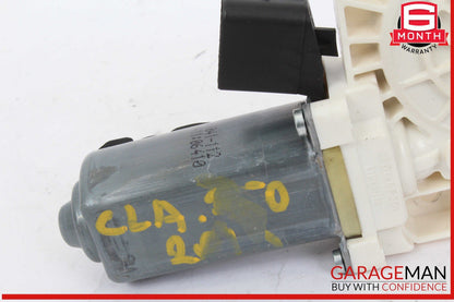 10-20 Mercedes W117 CLA250 Front Right Window Regulator Motor OEM