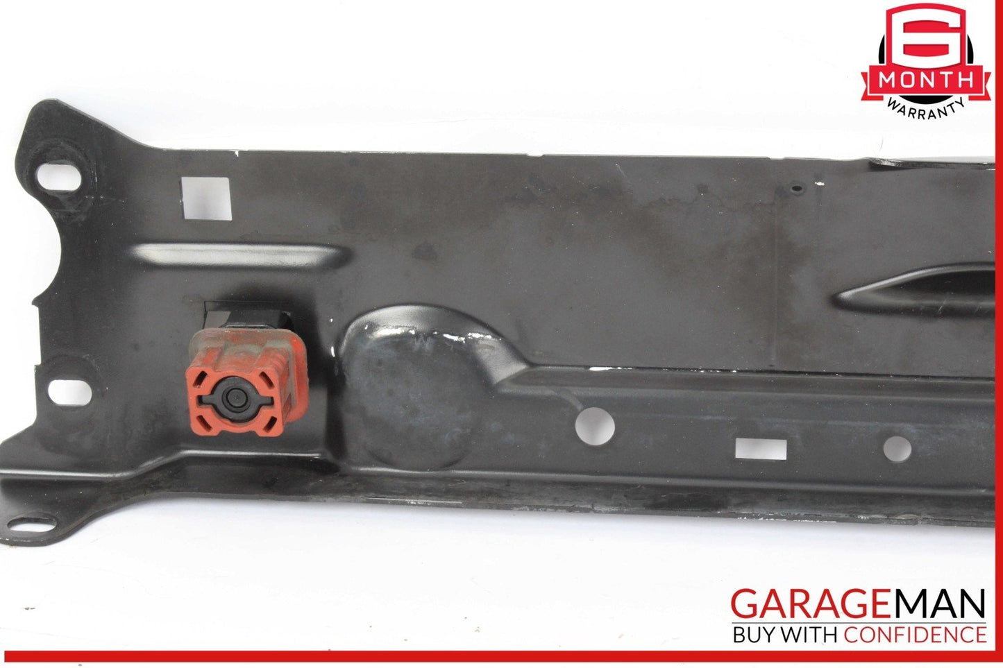 08-14 Mercedes W204 C250 C350 C280 Upper Radiator Core Support Bar Black OEM