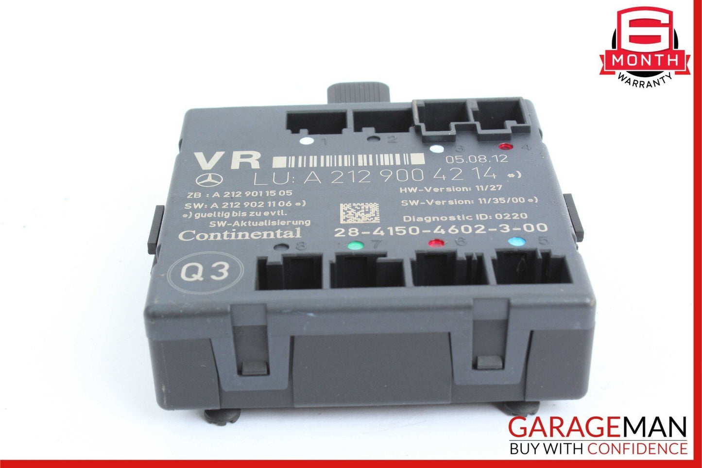 08-14 Mercedes W204 C250 C350 Front Right Side Door Control Module 2129004214