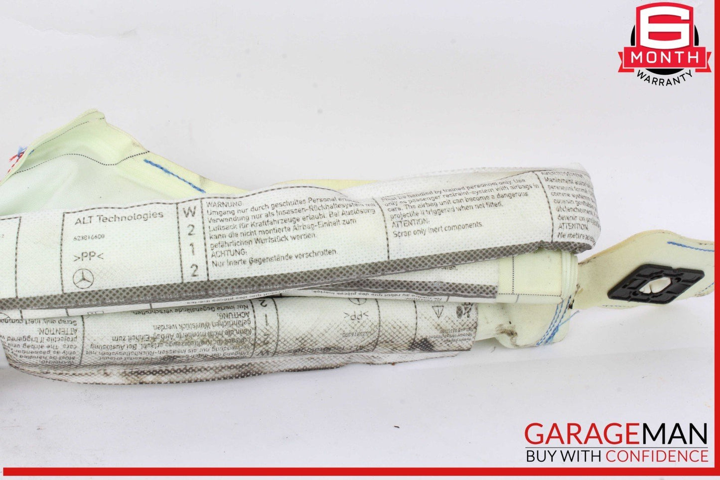 12-16 Mercedes W212 E350 Right Passenger Side Roof Curtain Airbag Air Bag OEM