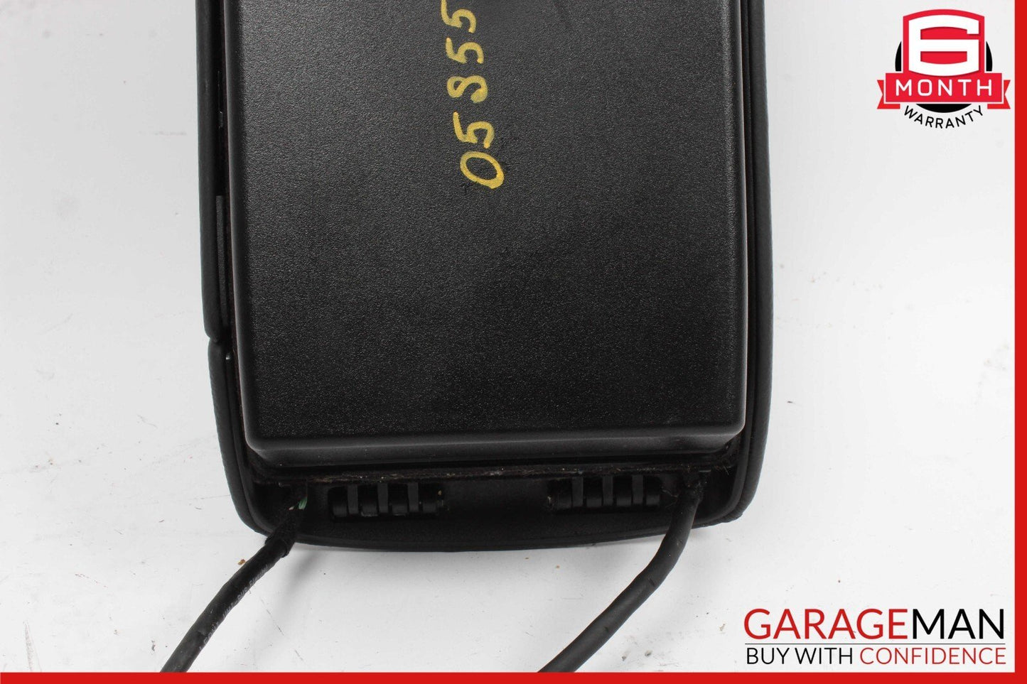 03-06 Mercedes W220 S55 AMG Front Center Console Armrest Arm Rest Assy Black
