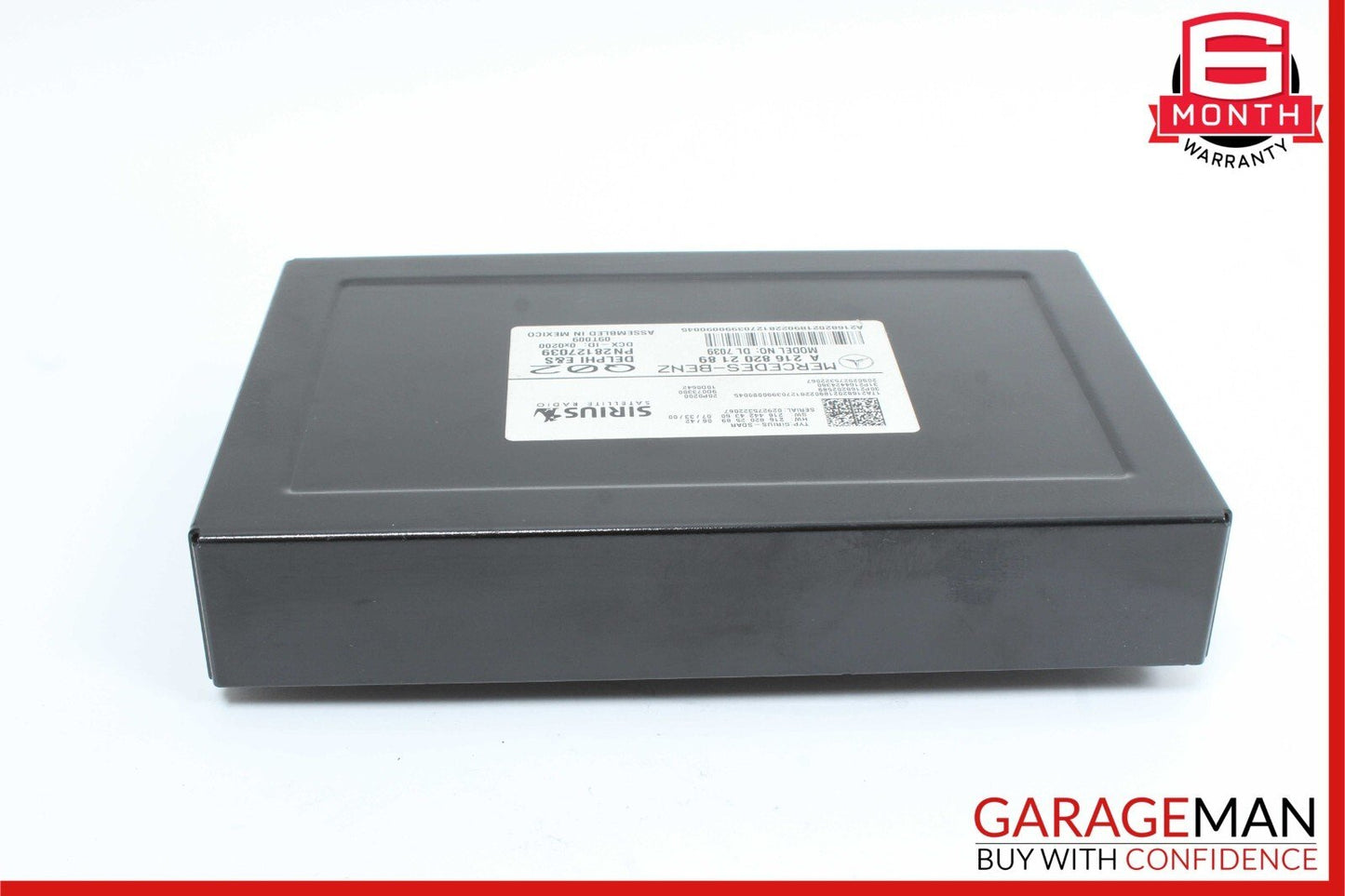 07-14 Mercedes X204 GLK350 C350 Sirius Satellite Radio Receiver Module Unit OEM