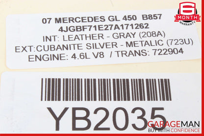 03-13 Mercedes X164 GL450 4MATIC Seat Control Module Front Left 2118705026 OEM