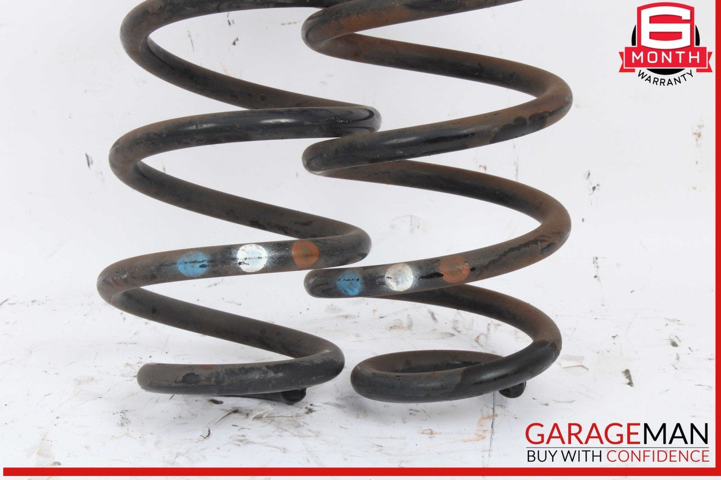09-17 Audi Q5 SQ5 Rear Left and Rear Right Side Coil Spring Set of 2 OEM