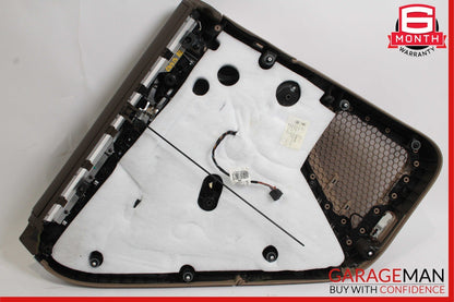 11-17 Porsche Cayenne 958 Rear Right Side Interior Door Panel Assembly Brown OEM