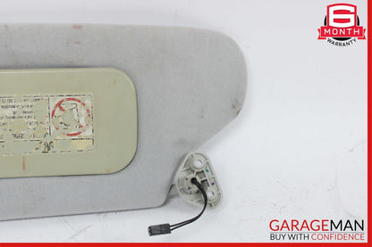 02-05 Mercedes W163 ML500 ML350 Front Left Sun Visor Sunvisor Shade Cover Gray