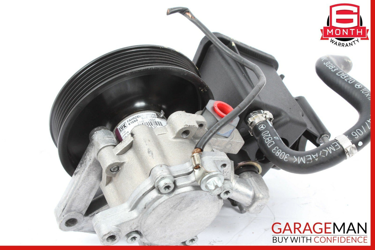 92-93 Mercedes W140 300SE Power Steering Pump Reservoir Assembly OEM
