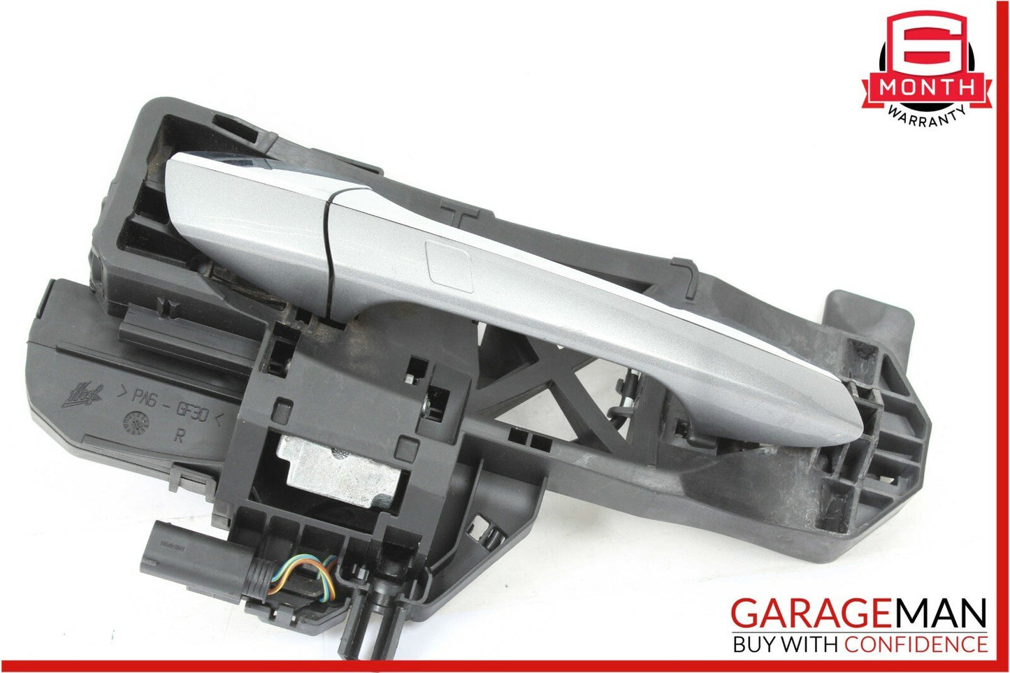 07-13 Mercedes W221 S550 Front Right Exterior Door Handle Keyless Go Silver OEM