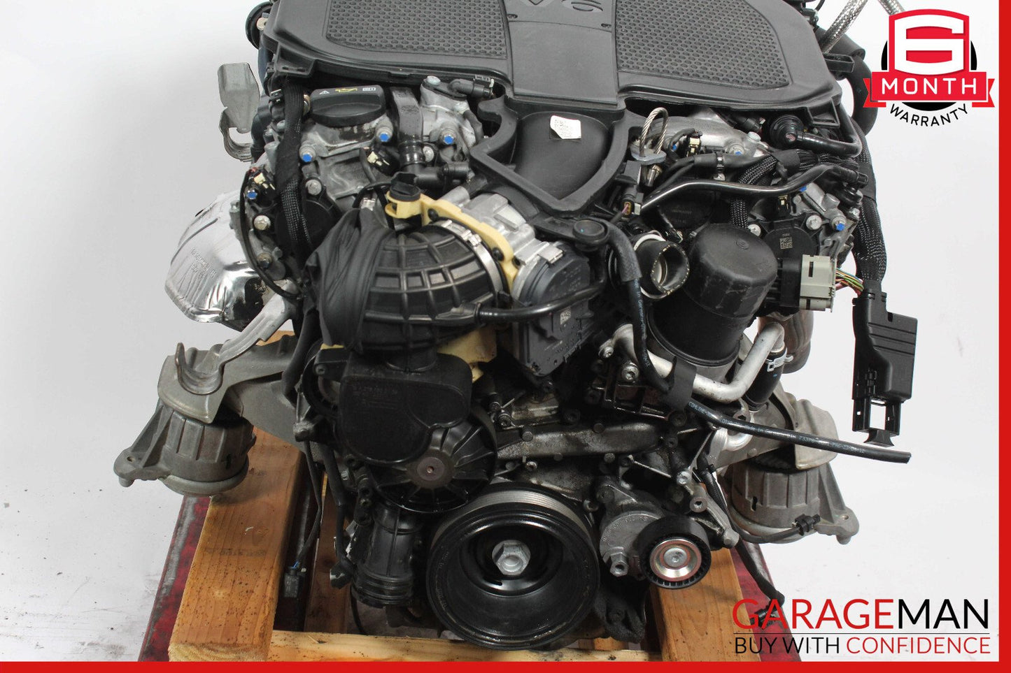12-16 Mercedes W212 E350 CLS350 3.5 V6 RWD Engine Motor Block Assembly 189k
