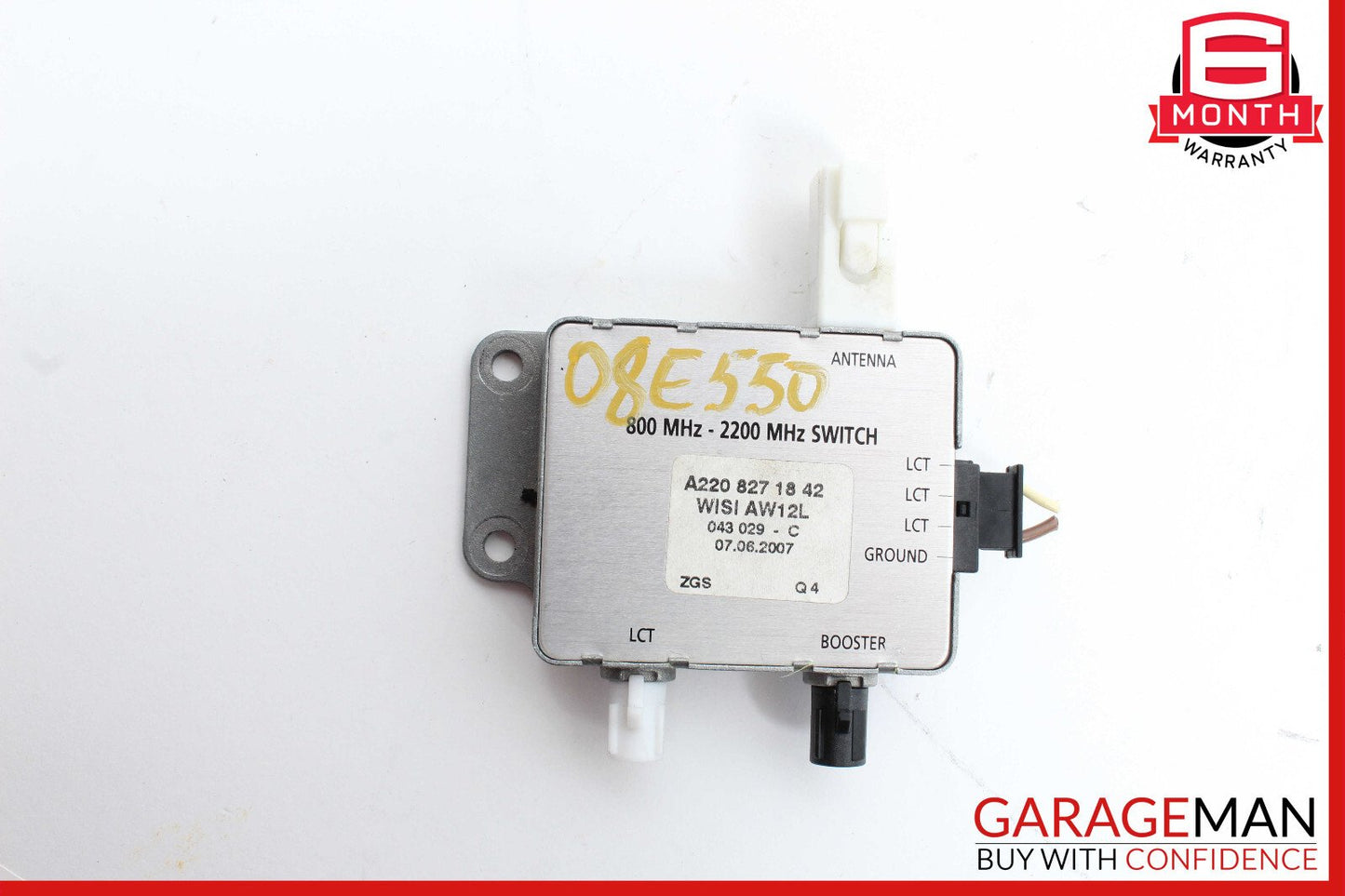 07-11 Mercedes W211 E550 CL550 Antenna Booster Phone Amplifier AMP OEM