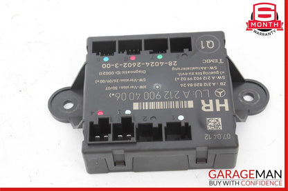 08-18 Mercedes GLK350 C250 C300 CLS550 Rear Right Side Door Control Module Unit