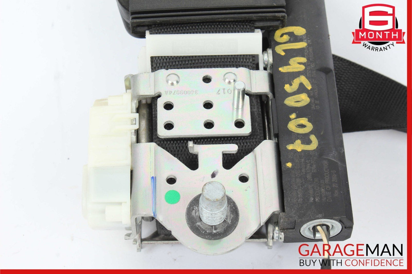 06-09 Mercedes X164 GL450 4MATIC 3rd Row Rear Right Side Seatbelt Retractor