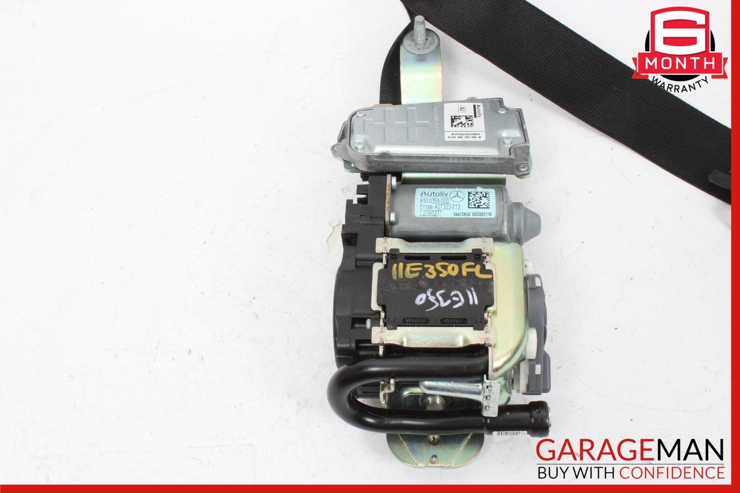 10-13 Mercedes W212 E350 E550 Front Left Side Seatbelt Seat Belt Retractor OEM