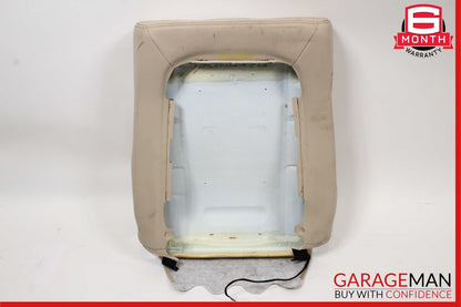 10-16 Mercedes W212 E350 E550 Front Right Side Top Upper Seat Cushion Beige OEM